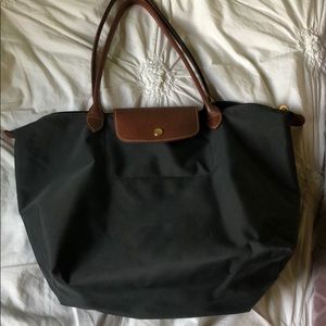 Longchamp Le Pliage Large Tote (slate)
